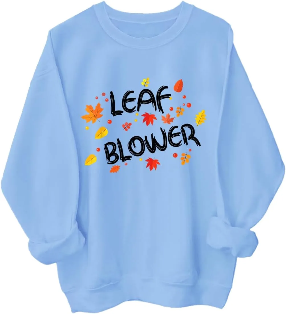 

Толстовка с принтом Leaf Blower для мужчин и женщин