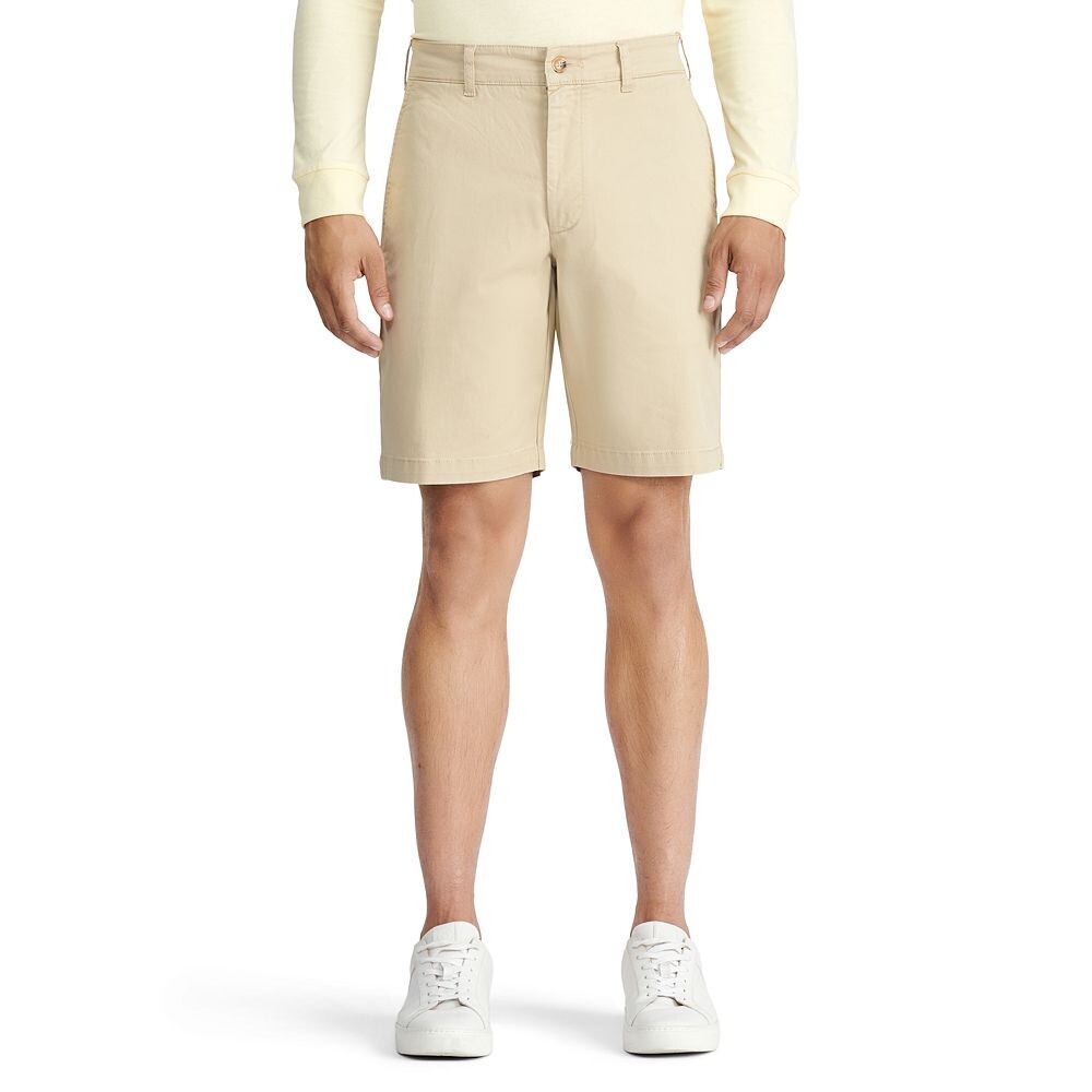 

Мужские шорты IZOD Saltwater 9.5 с плоской передней частью, цвет Pale Khaki
