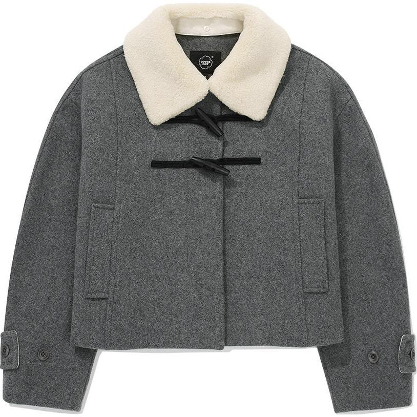 

COVERNAT Женская куртка угольно-серого цвета, Charcoal Gray