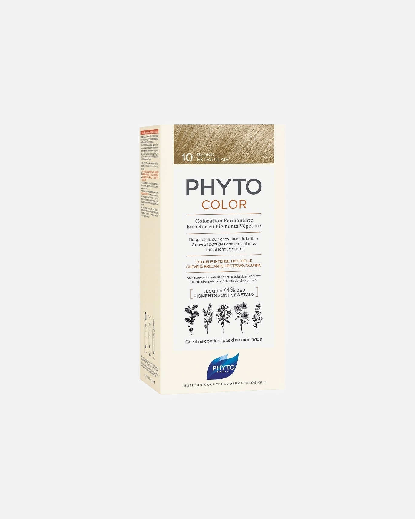 

Краска для волос Phyto, nr. 10, 112 мл