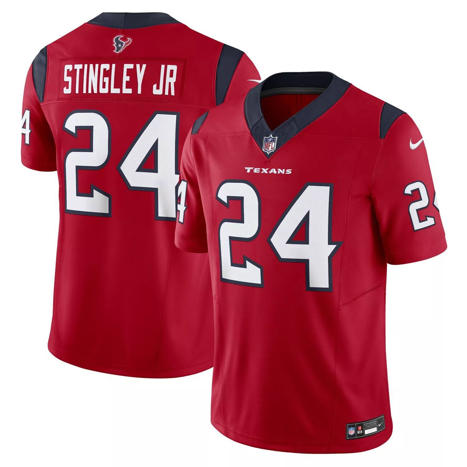 

Мужские кроссовки Nike Derek Stingley Jr. Red Houston Texans Vapor F.U.S.E. Ограниченный альтернативный Джерси