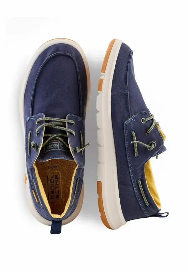 Туфли-Лодочки mokassins mit schnürung Camel Active, Navy — фото 3
