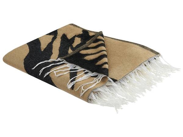 

Одеяло Beliani KUDIYA, 130x1x170 см цвет beige/schwarz