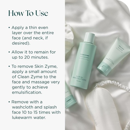 Маска для лица Jan Marini Skin Research — Skinsolutions Zyme с протеолитическими ферментами папайи — фото 3