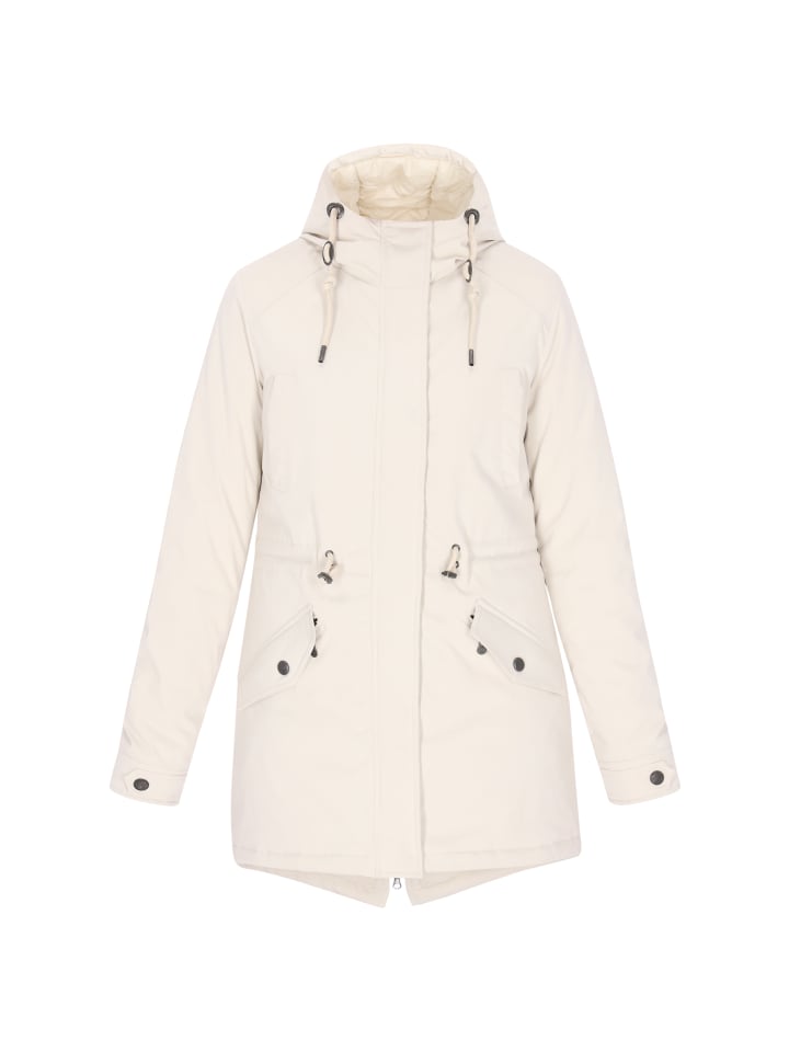 

DreiMaster Женская парка кремового цвета