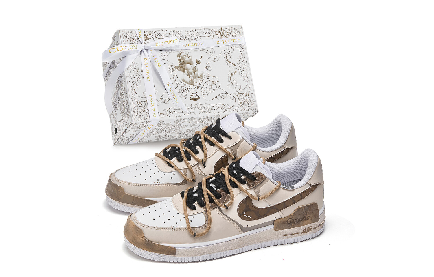 

Мужские кроссовки для скейтбординга Nike Air Force 1, Taupe