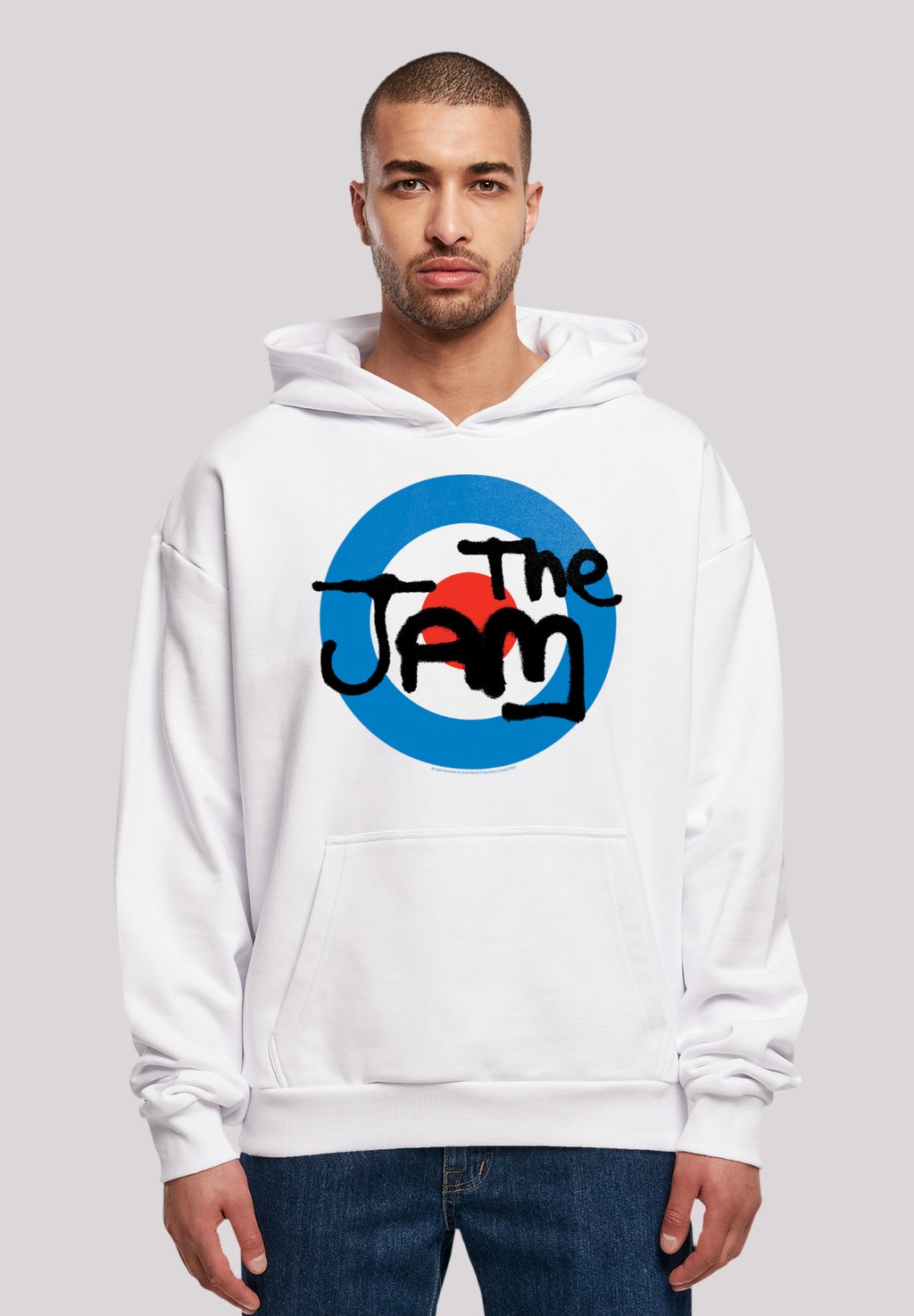 

Толстовка THE JAM BAND - Hoodie F4NT4STIC, белый