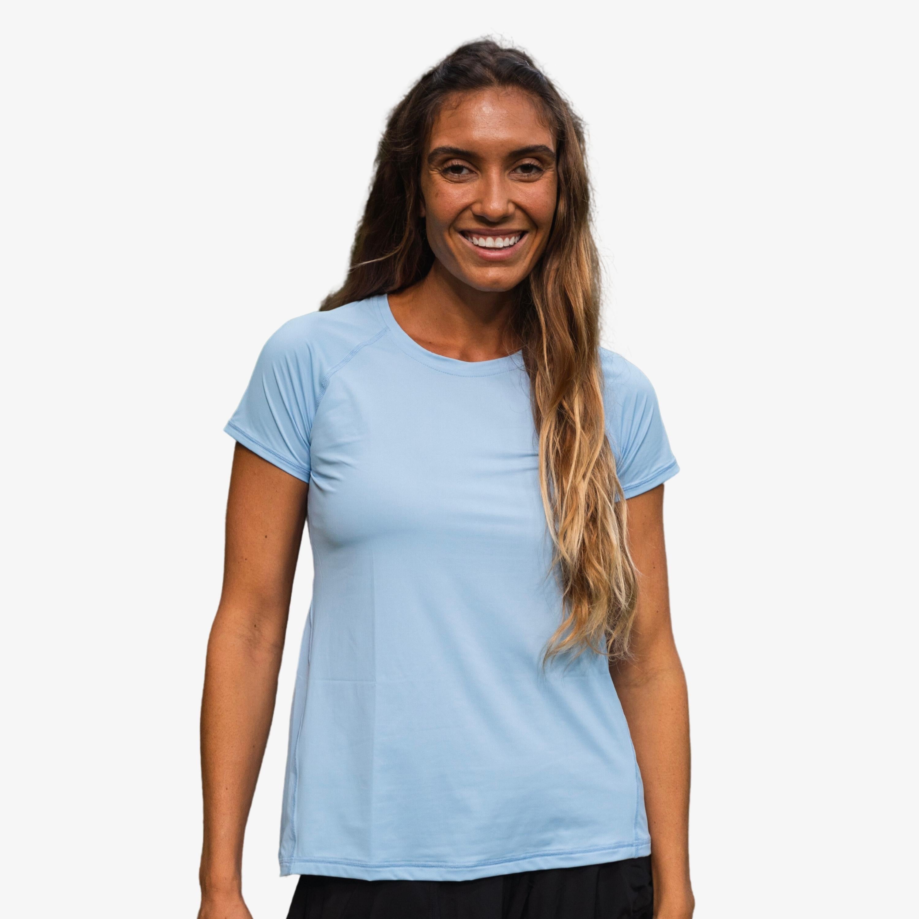 

Женская футболка Ultimate Calypsa, цвет soft cloud blue