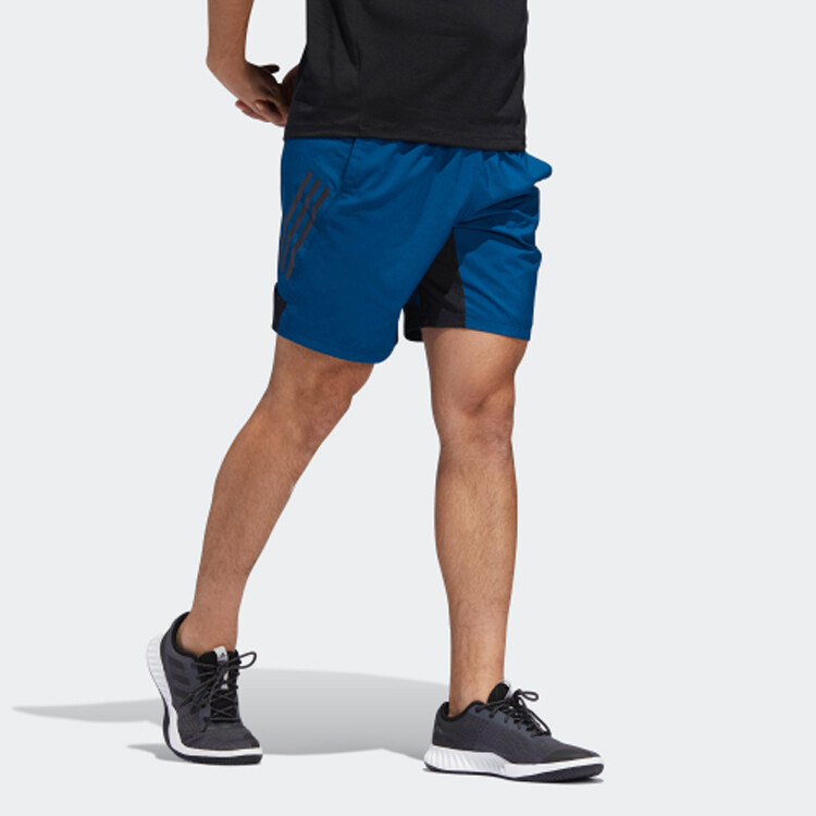 Повседневные шорты мужские индиго Adidas, индиго — фото 3