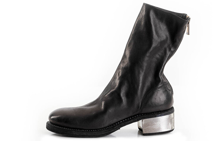 

Ботинки GUIDI Round-toe Leather Boots