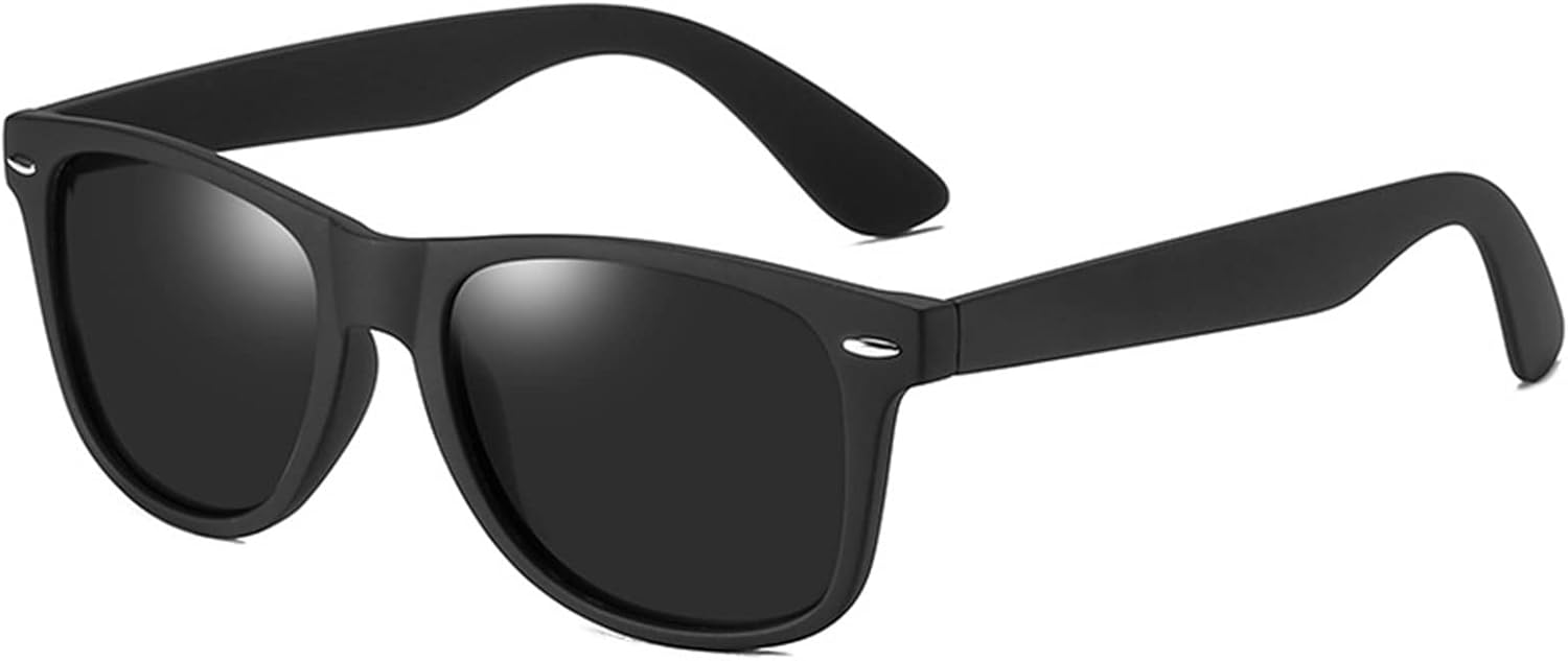 

Поляризованные солнцезащитные очки в стиле ретро для мужчин и женщин, для вождения, защиты от солнца на открытом воздухе, пляжа и отдыха (Цвет: A, Размер: Средний) MTZJH, One Color