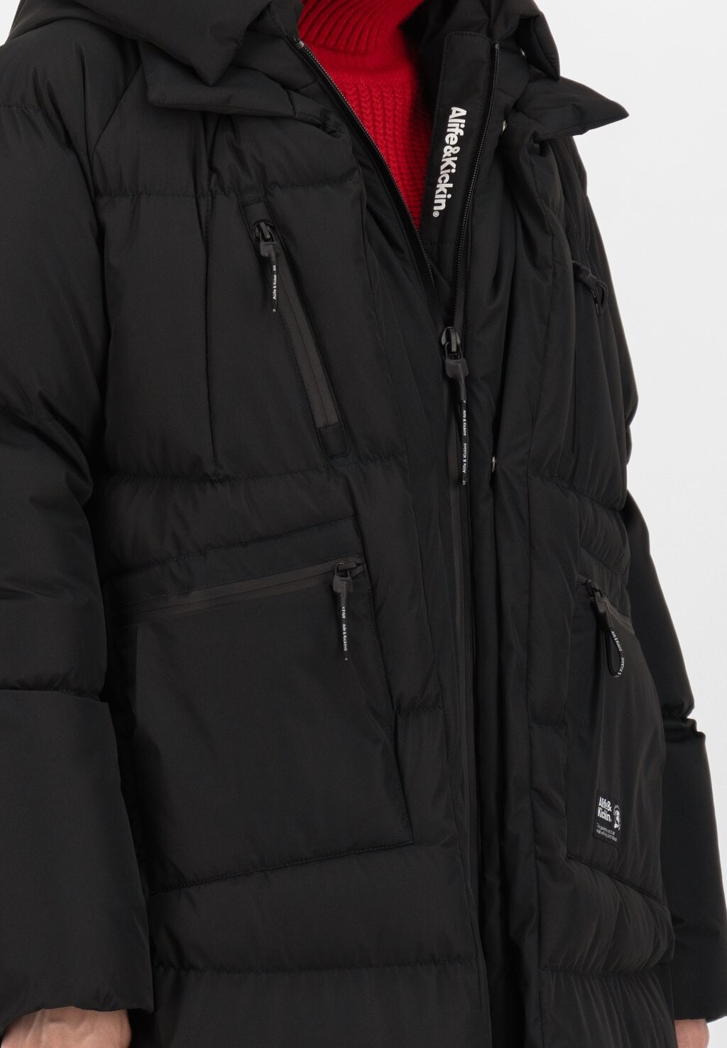 

Зимнее пальто RIHANNAAK A PUFFER alife & kickin, черный