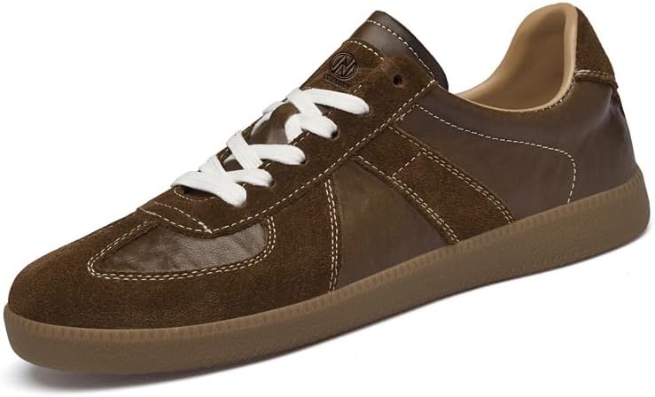 

Мужские модные кроссовки LILAILUN, классические ретро низкие на шнуровке, повседневная обувь, дышащие и универсальные, деловые кеды, хаки