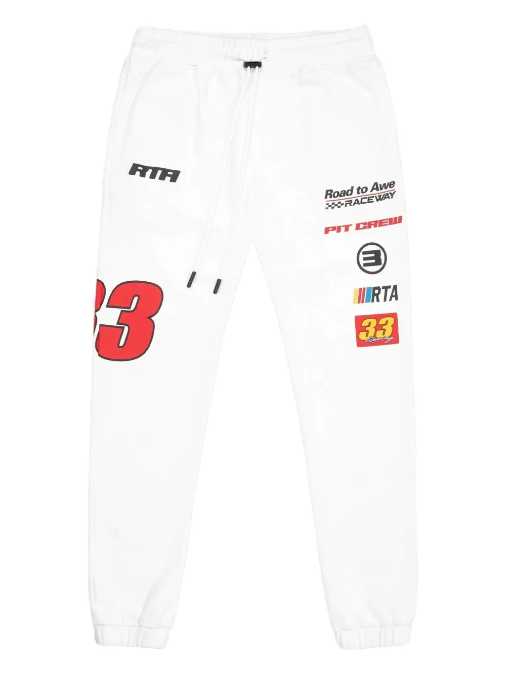 

Спортивные брюки Owen Racing Numbers RTA, белый