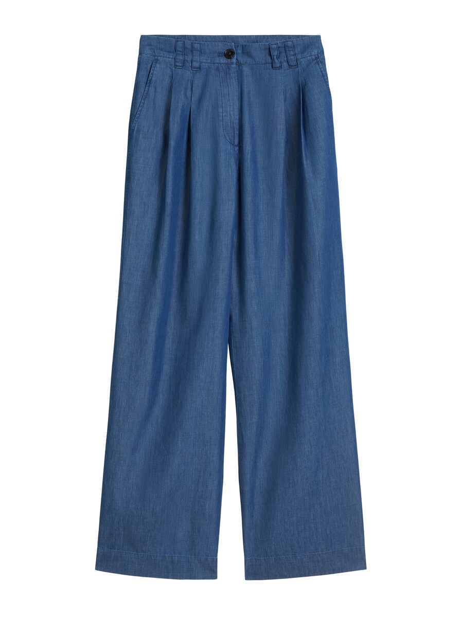 

Свободные брюки со складками спереди Marc OPolo, Blue denim