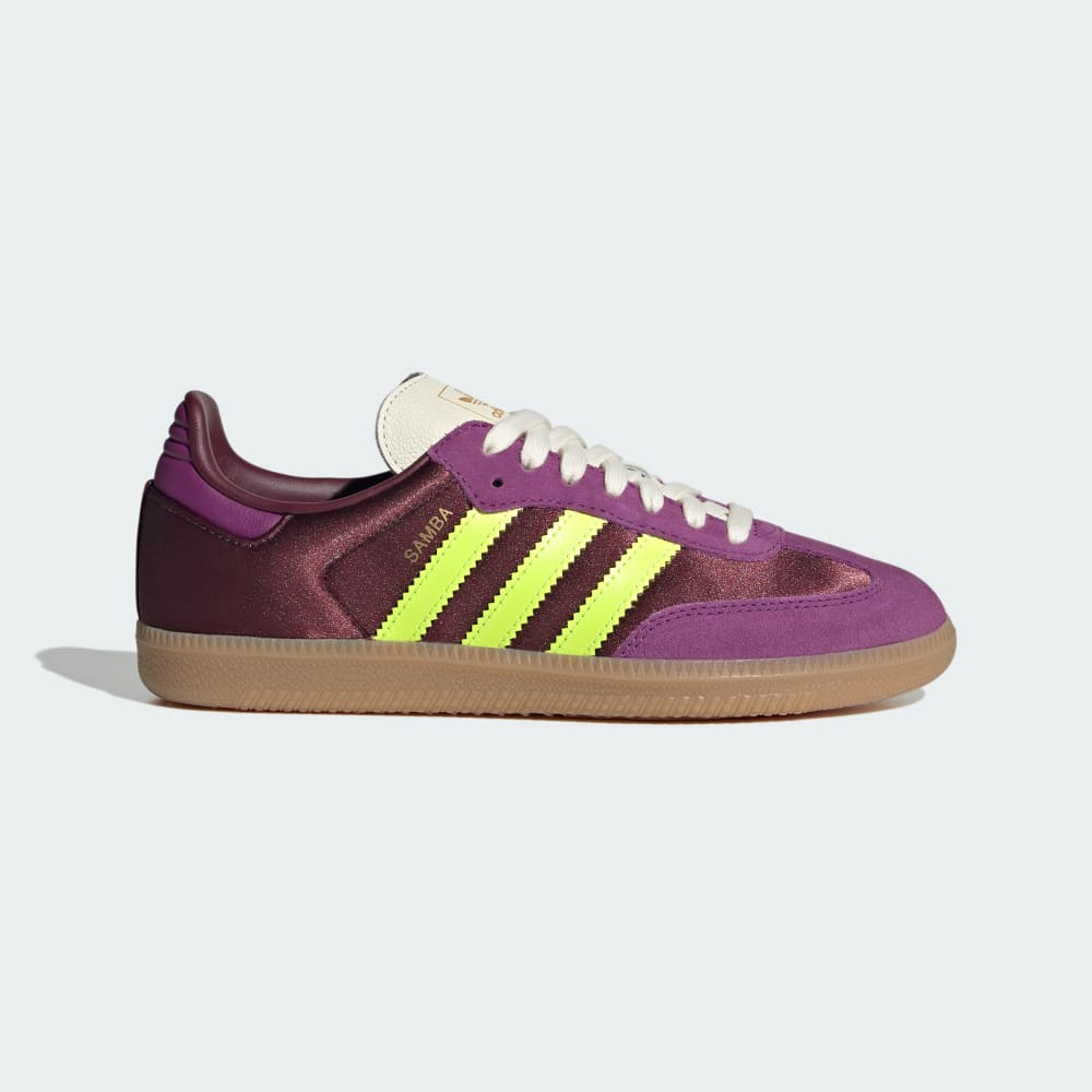 Кроссовки Adidas Samba OG Shoes, цвет Maroon/Rich Mauve/Gum