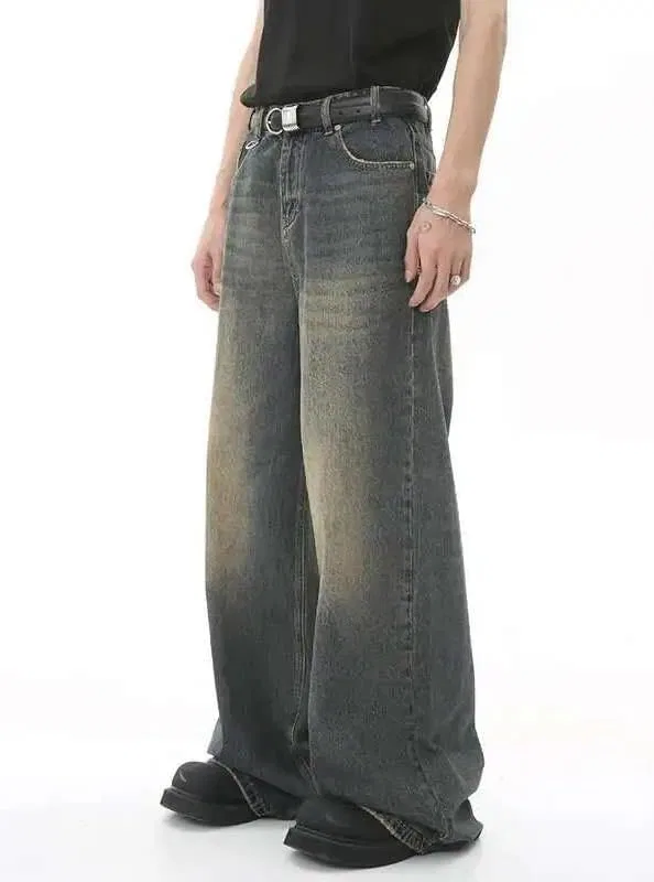 Джинсы Vintage Washed, синий — фото 2