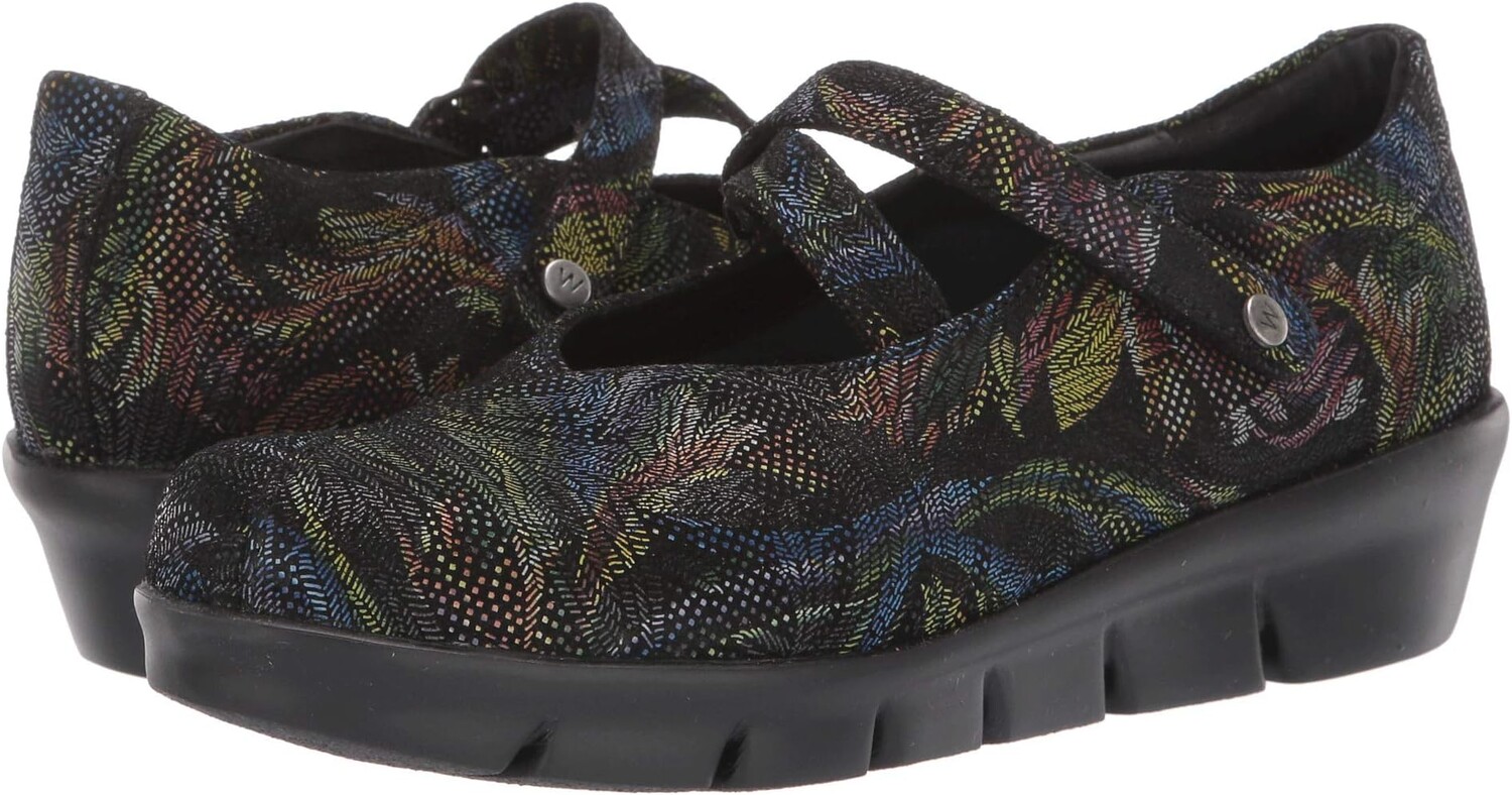 

Туфли Wolky Sabik, цвет Black Multi Palm Suede