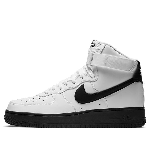 

Кроссовки air force 1 high '07 'white black' Nike, черный