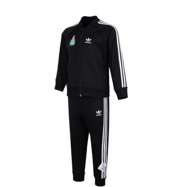 Adidas Originals Футболка Casual Sportswear SST черная для малышей — фото 2