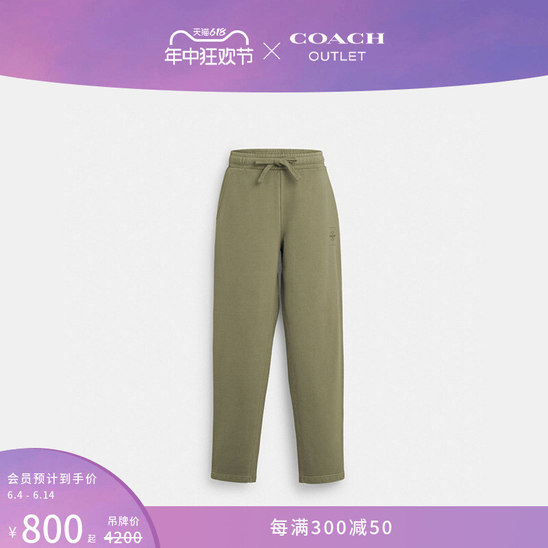 

Брюки мужские Coach Outlet, темно-оливковый