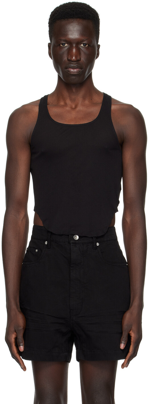 

Черная базовая майка Rick Owens Drkshdw