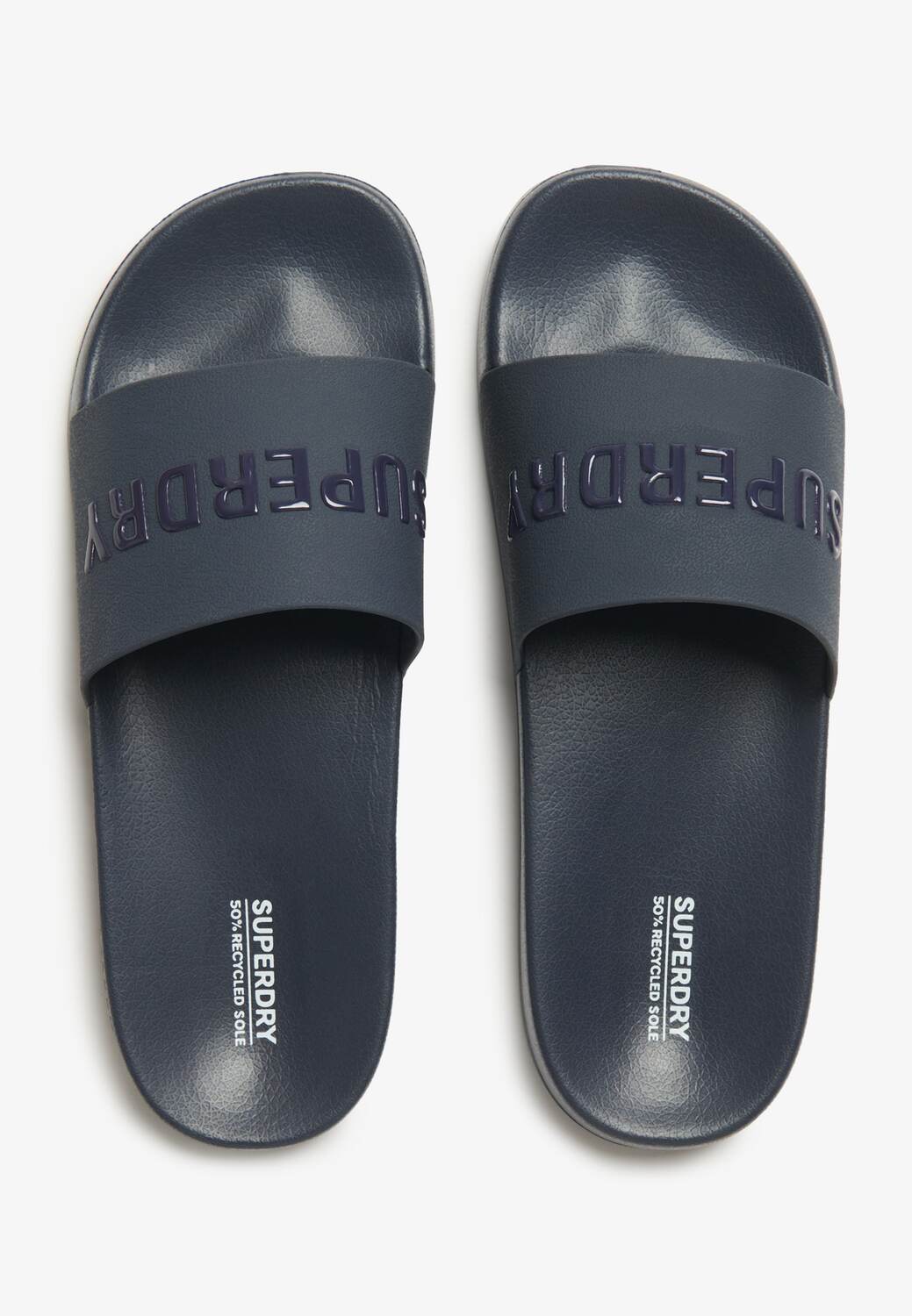 Superdry & Co Пляжные и бассейновые тапочки Night Blue — фото 3