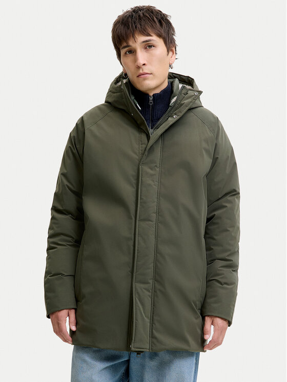 

Зимняя куртка regular fit Wood 12278783 Jack & Jones, зеленый