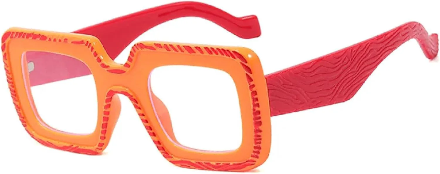 

Женские солнцезащитные очки конфетных цветов, модные, разноцветные, в стиле панк, трендовые, с защитой от УФ-излучения UV400, популярные мужские TVTBBVV, Orange