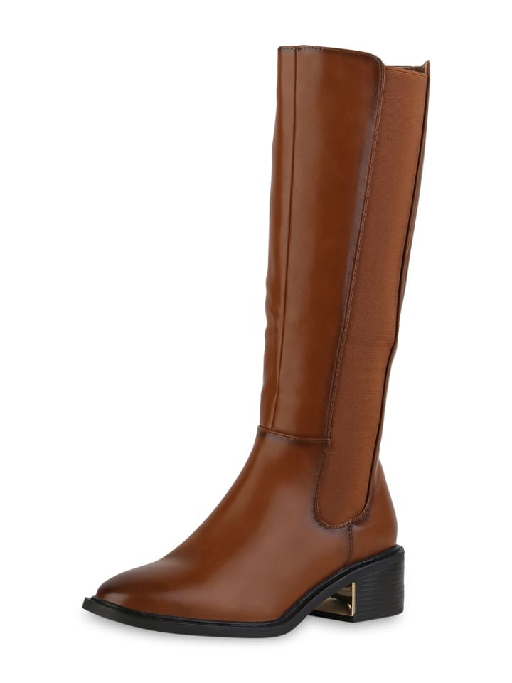 Сапоги VAN HILL Klassische Stiefel Aurora, светло-коричневый