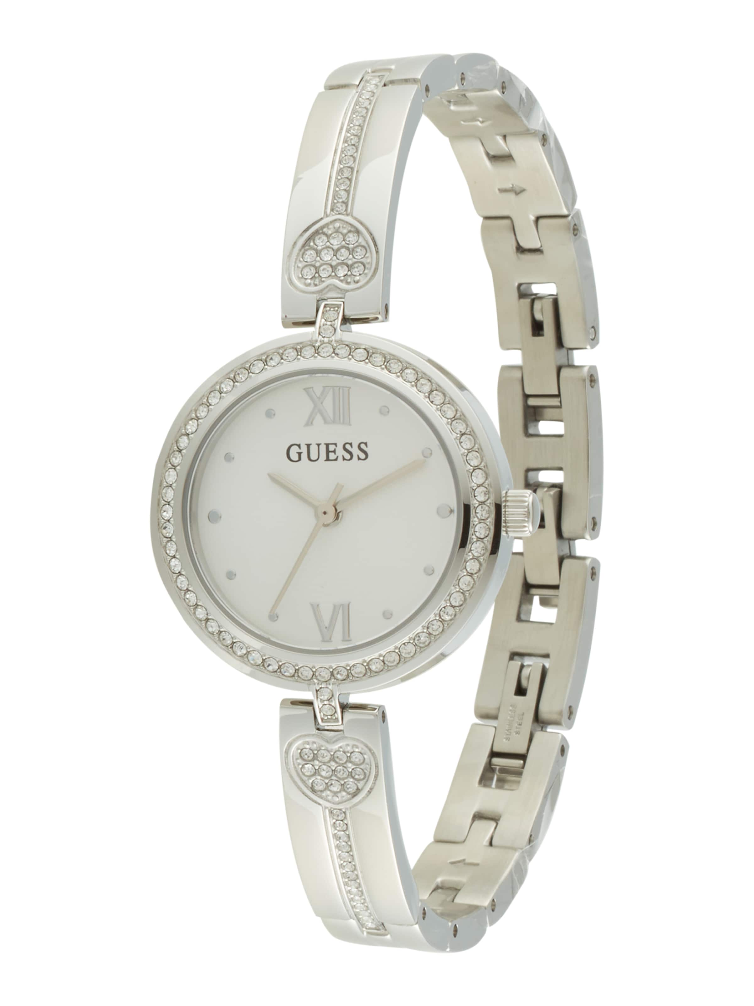 

GUESS Часы Analog 'Lovey' в серебристом цвете