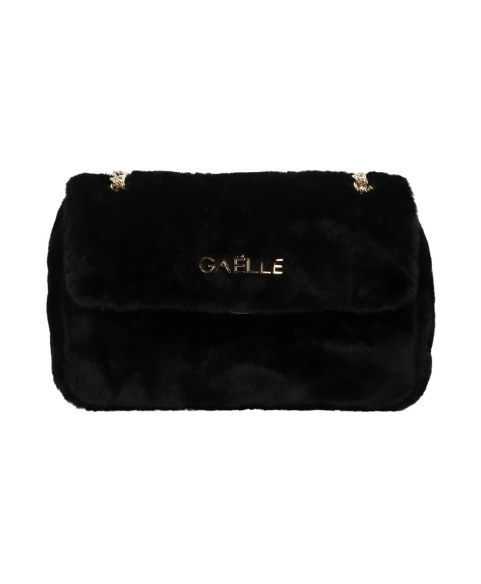 

Черная сумка через плечо с эффектом плюшевого мишки Gaã«Lle Paris, черный