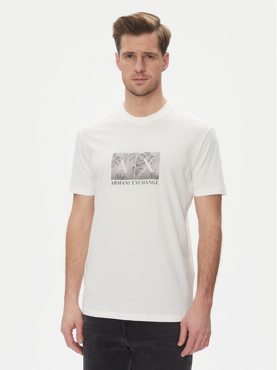 

Футболка обычного кроя XM000555 AF10358 U0009 Armani Exchange, белый