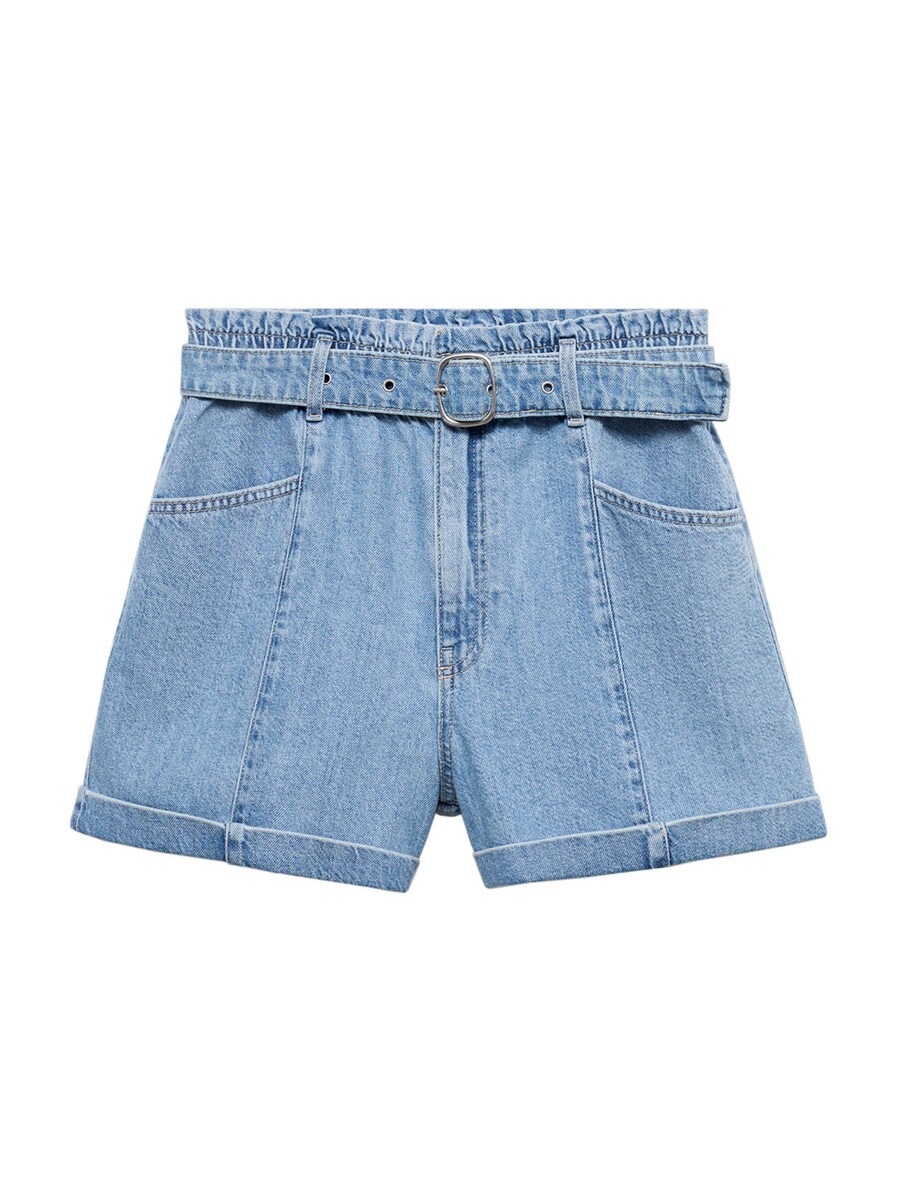 

Джинсовые шорты MANGO Regular Jeans Delia, синий деним