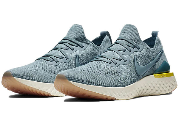 Кроссовки epic react flyknit 2 Nike, синий — фото 3