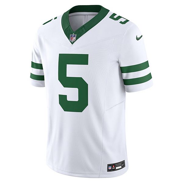 Футболка Garrett Wilson Legacy White New York Jets Vapor FUSE Limited Nike — фото 3