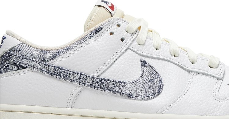 Кроссовки Dunk Low 'Washed Denim', белый — фото 2