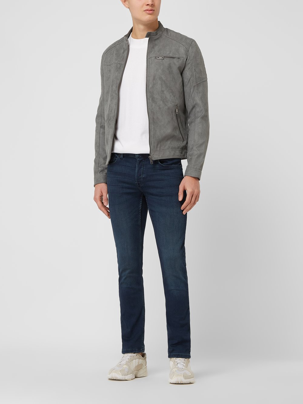 

Куртка из искусственной кожи, модель «JEROCKY» Jack & Jones, антрацит