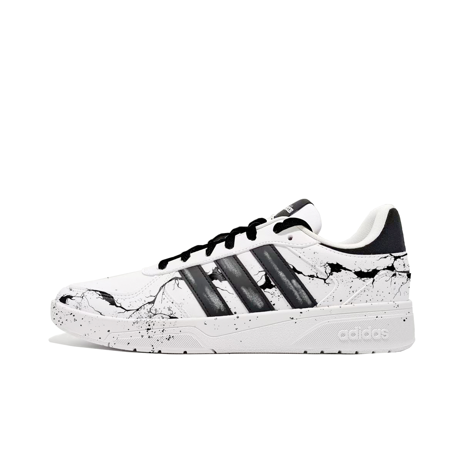 Adidas Neo Courtbeat Skateboard Shoes мужские Low top Red — фото 3