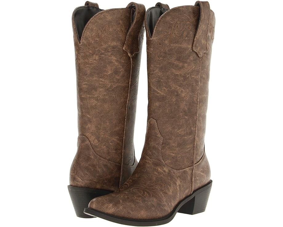 

Ботинки Roper Western Embroidered Fashion, цвет Tan