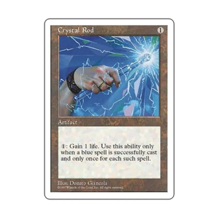 

CCG Хрустальный жезл (U), MTG - 5th Edition