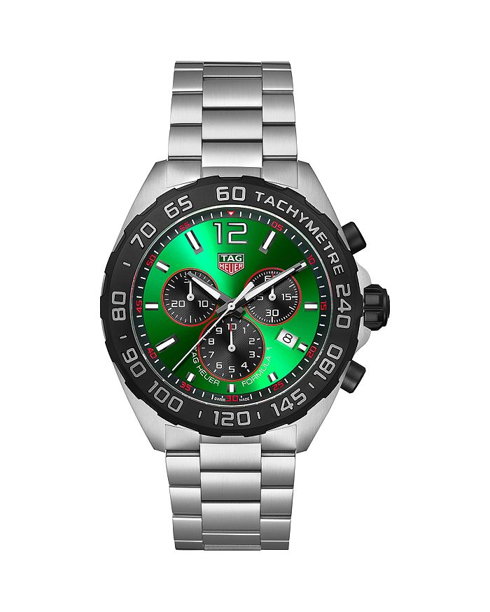 

Chronograph Formula 1, 43 мм TAG Heuer, зеленый