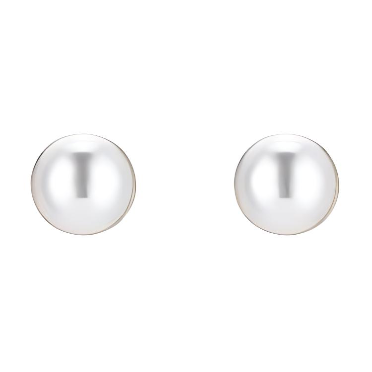 

GUCCI Металлические, полупрозрачные жемчужные серьги-гвоздики Women's White/Gold