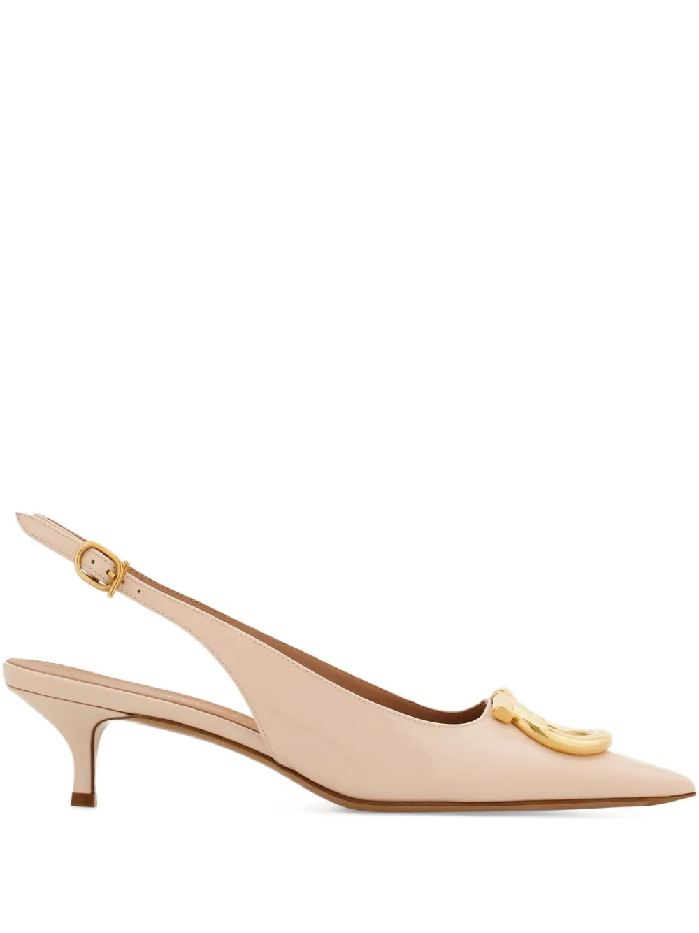 Туфли Gancini 40 с ремешком на пятке Ferragamo, розовый