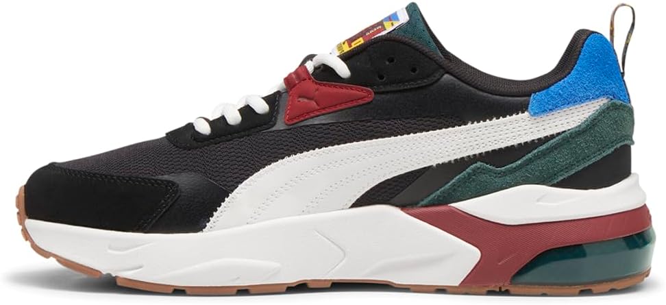Мужские кроссовки PUMA Vis2k Sl Year of Sports на шнуровке, повседневные - черные — фото 3