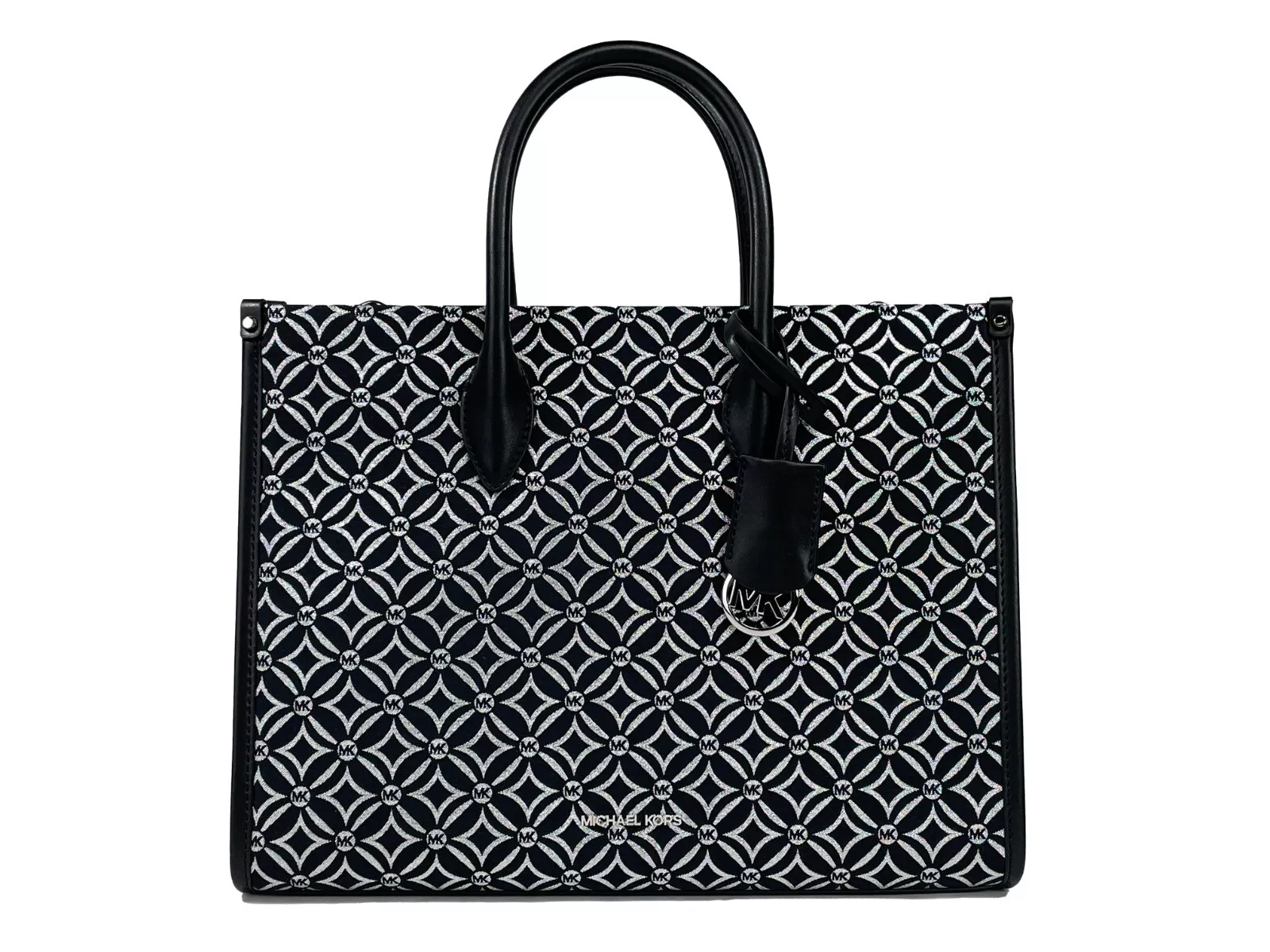 

Сумка-тоут Mirella Medium Top Zip Crossbody, черная Michael Kors