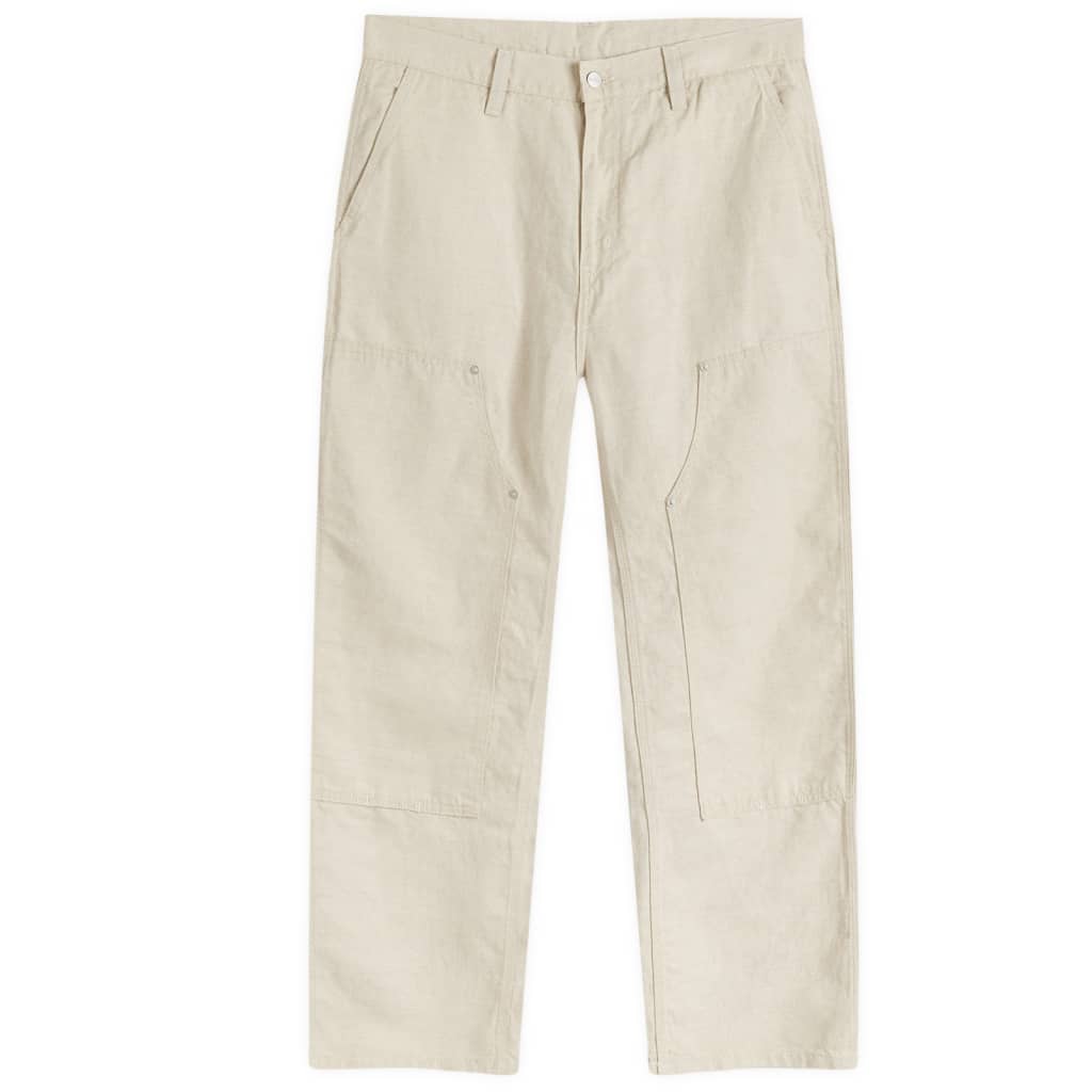 

Брюки Walter с двойными наколенниками Carhartt Wip, цвет natural rinsed