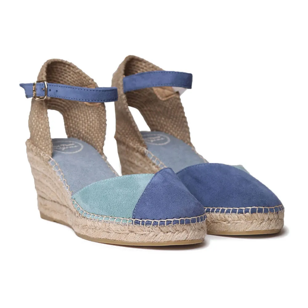 Сандалии Toni Pons Beral esparto wedge, синий
