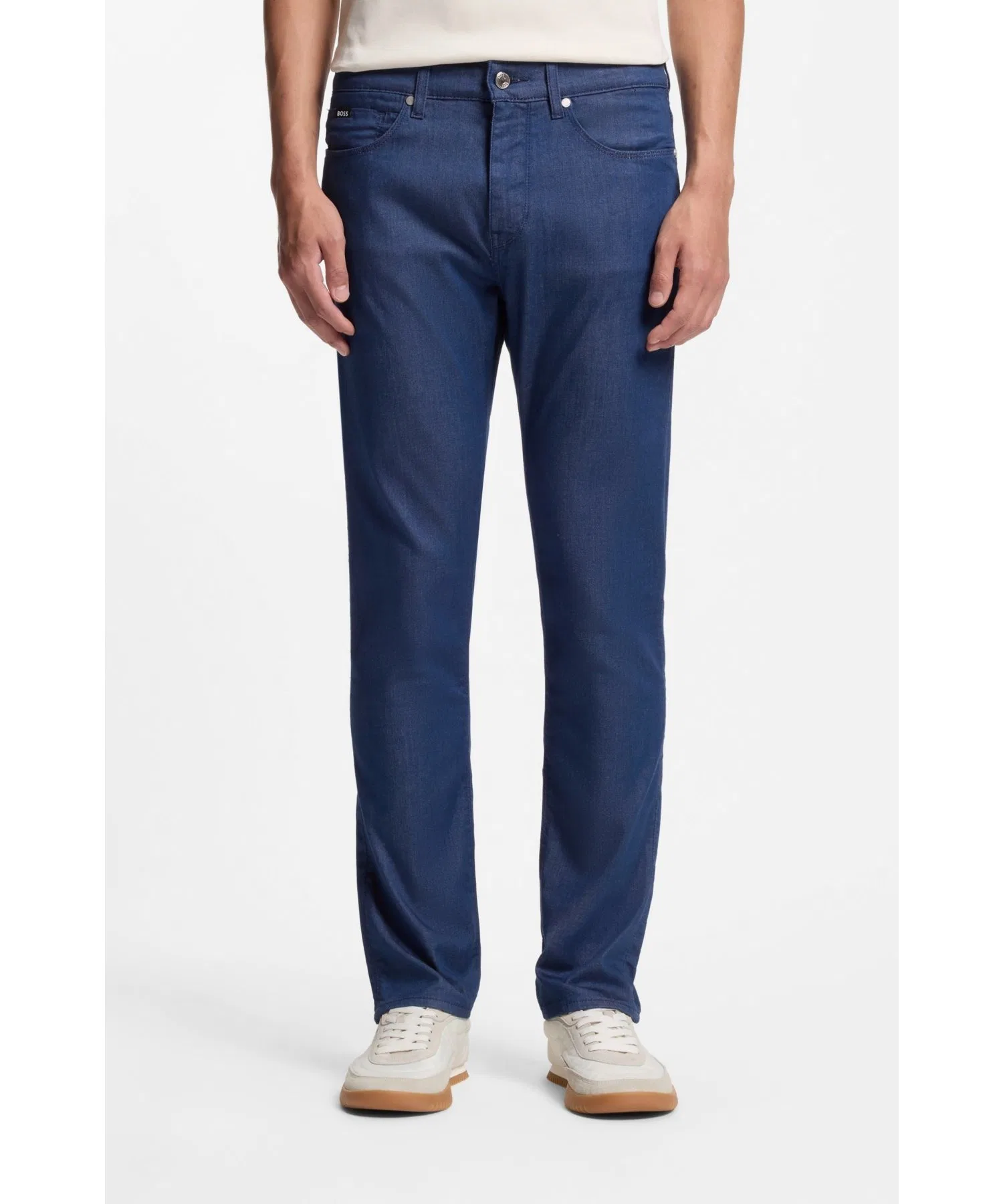 Джинсы Delaware Slim Fit, синий эластичный деним