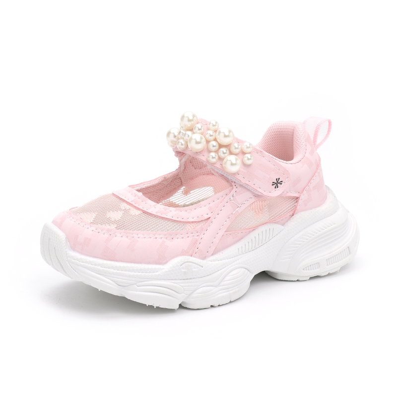 

Нескользящие износостойкие низкие повседневные кроссовки для детей YUZHAOLIN, розовый